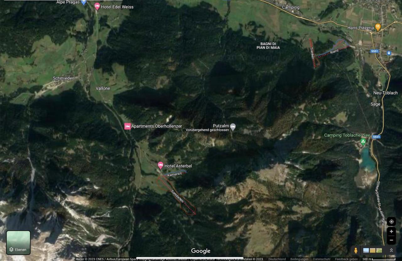 Apartments Oberhollenzer Braies  Eksteriør bilde
